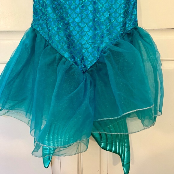 Girls Mermaid Costume with Headband - Picture 4 of 6